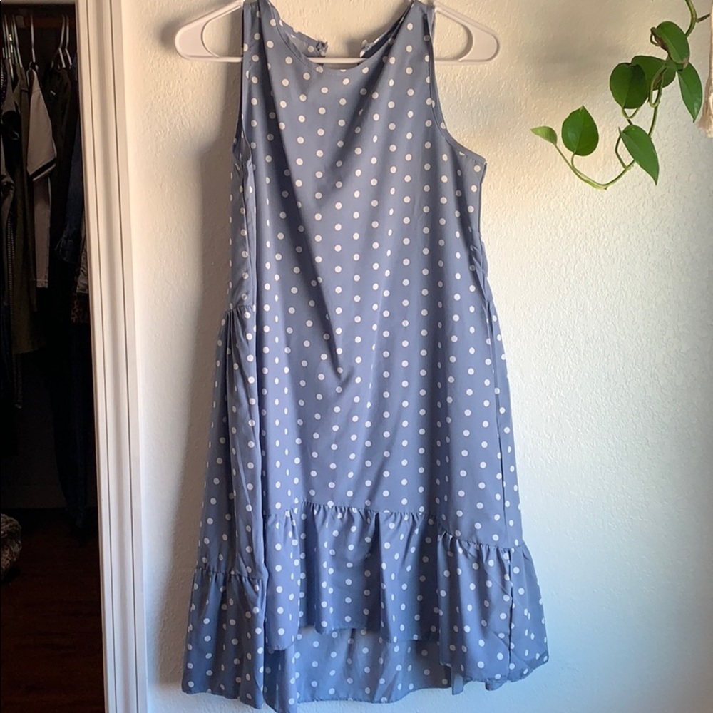 Polka dot summer dress